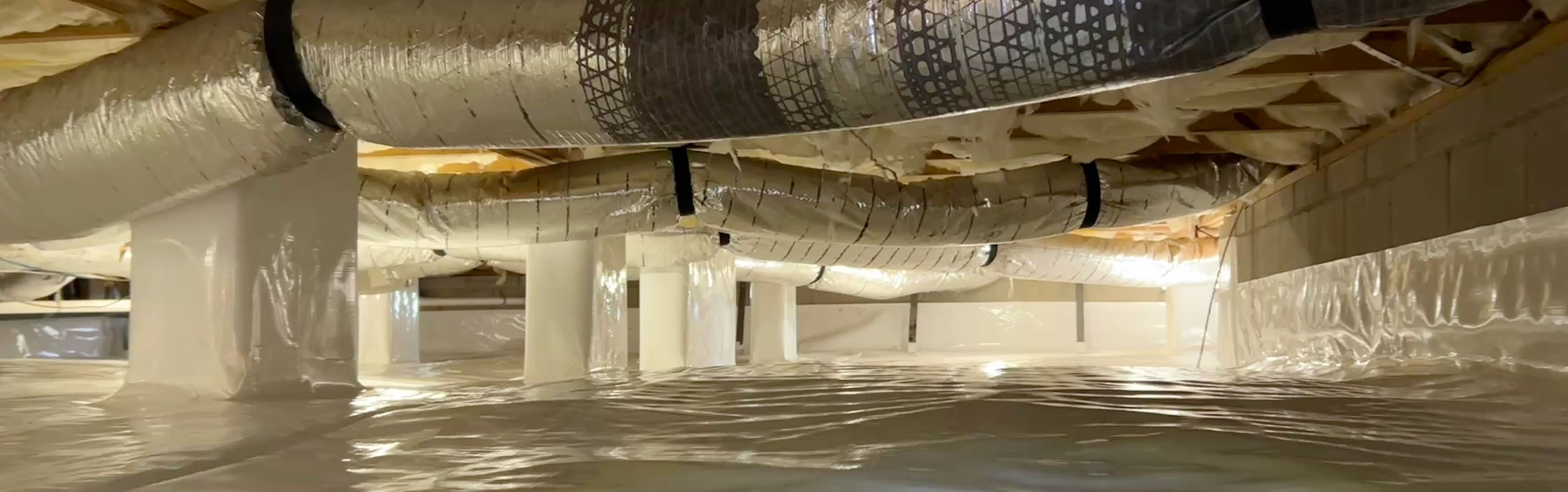 CrawlspaceHeaderBrettPool image Encapsulating a crawlspace in a home